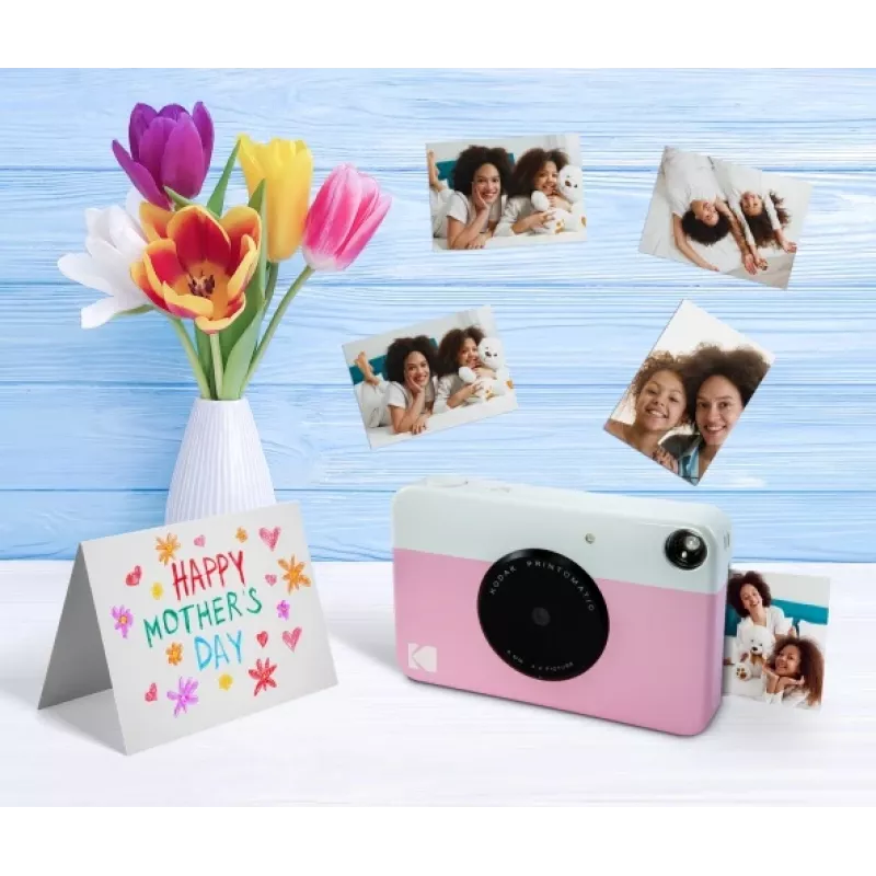 Kodak PRINTOMATIC Momentāno fotogrāfiju kamera, 2x3'', rozā