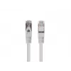 Patchcord CAT.6 FTP 1m pelēks, Fluke testēts, Lanberg 10-PACK