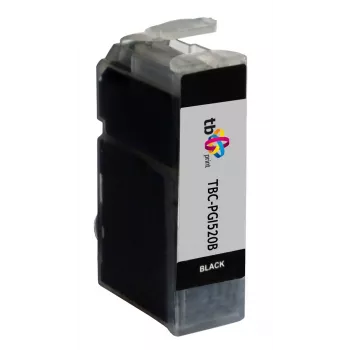 Tintes kasetne TB Kompat. S Canon PGI-520BK 100% jauna