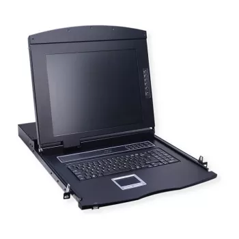 VALUE 19 collu KVM konsole - 43 cm (17 collu) TFT (169) - VGA - USB - DE izkārtojums