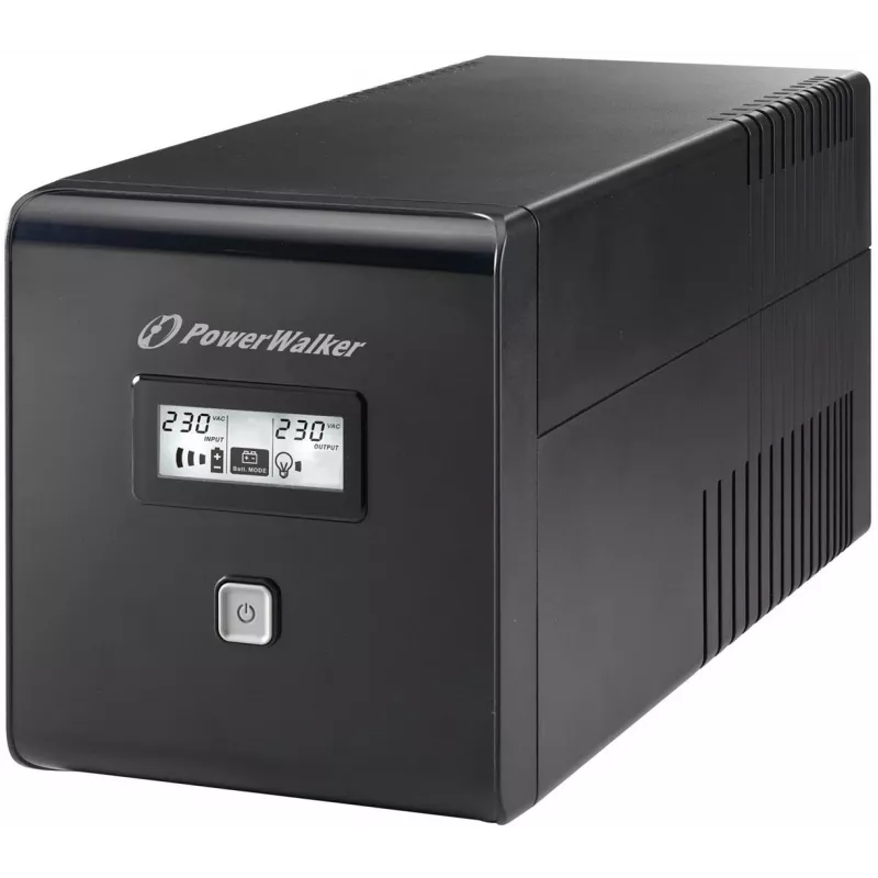 PowerWalker VI 1000 LCD 1 kVA 600 W 4 AC kontaktligzdas