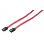SATA kabelis LogiLink CS0009 0,3 m sarkans