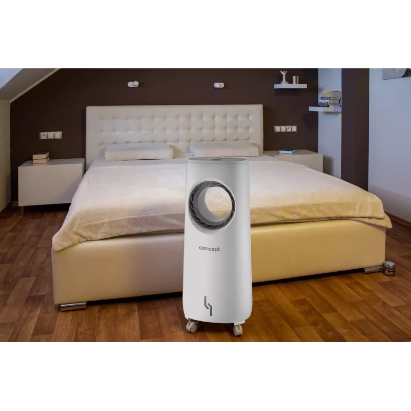 Grīdas ventilators Concept Solution OV5220 — balts, 80 W, skārienvadība, 805 mm augstums