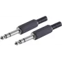 Vadu savienotājs ShiverPeaks BS50100-2 6,3 mm Melns
