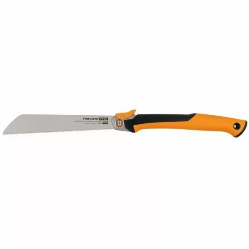 Atzarošanas zāģis Fiskars Pro PowerTooth 25 cm – izliekts atzarošanas asmens zaru griešanai