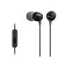 Sony MDR-EX15AP, vadu, 8 - 22000 Hz, zvani/mūzika, 3 g, austiņas, melna