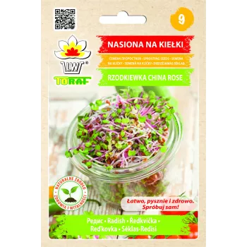 Ķīnas rožu redīsu sēklas diedzēšanai, 20g iepakojums