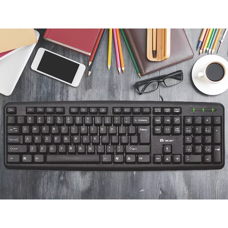 Tracer Maverick tastatūra USB melna