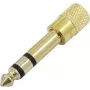 Audio adapter Omnitronic 3.5mm male to 3.5mm female — 10x pack
