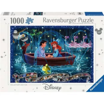1000 gab. Ravensburger puzle Disney Collector's Edition Ariel – 1000 gab., standarta formāts