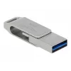 DELOCK USB zibatmiņa 128 GB USB-C Type-A grozāmais modelis