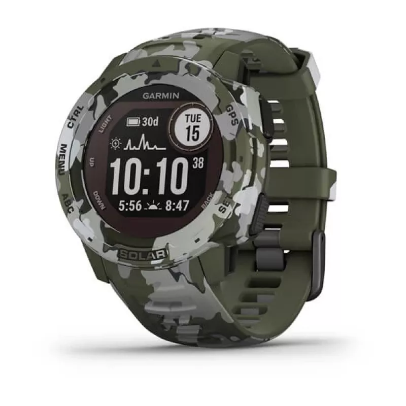 GPS pulkstenis Garmin Instinct Solar Camo Edition Camouflage