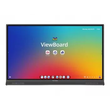Viewsonic IFP6553 interaktīvā tāfele 165.1 cm (65 collas) 3840 x 2160 pikseļi skārienjūtīga Melna