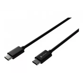 USB-C uz USB-C kabelis NATEC NKA-2146, 1 m, melns