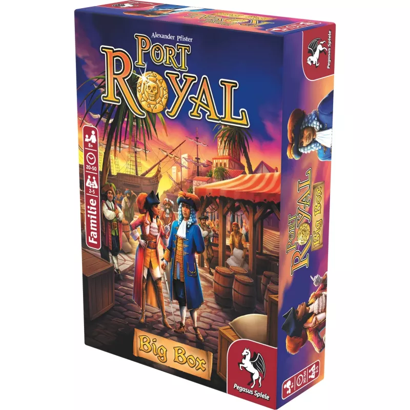 Pegasus Spiele Port Royal Big Box galda spēle