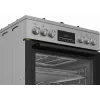 BEKO plīts | FBMA61330GXDT | Plīts virsmas tips Gāzes | Cepeškrāsns tips Elektriskā | Nerūsējošais tērauds | Platums 60 cm | Grilēšana | LED | Dziļums 60 cm | 72 L