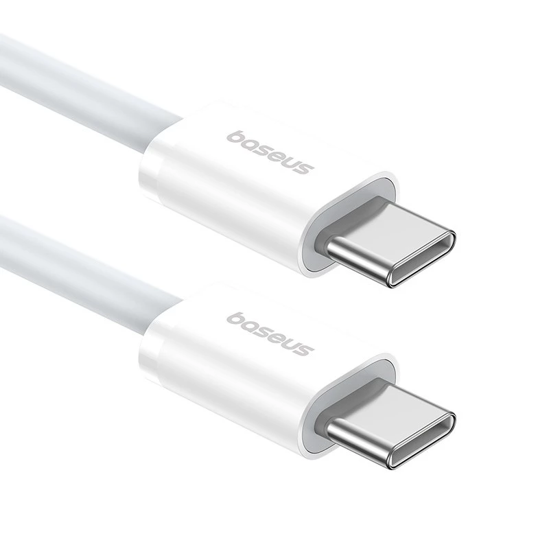Baseus Superior USB-C uz USB-C datu kabelis 2 m 30 W Balts