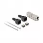 DeLOCK RJ45 sakabe LSA–LSA Cat.8.1 bez instrumentiem, melna