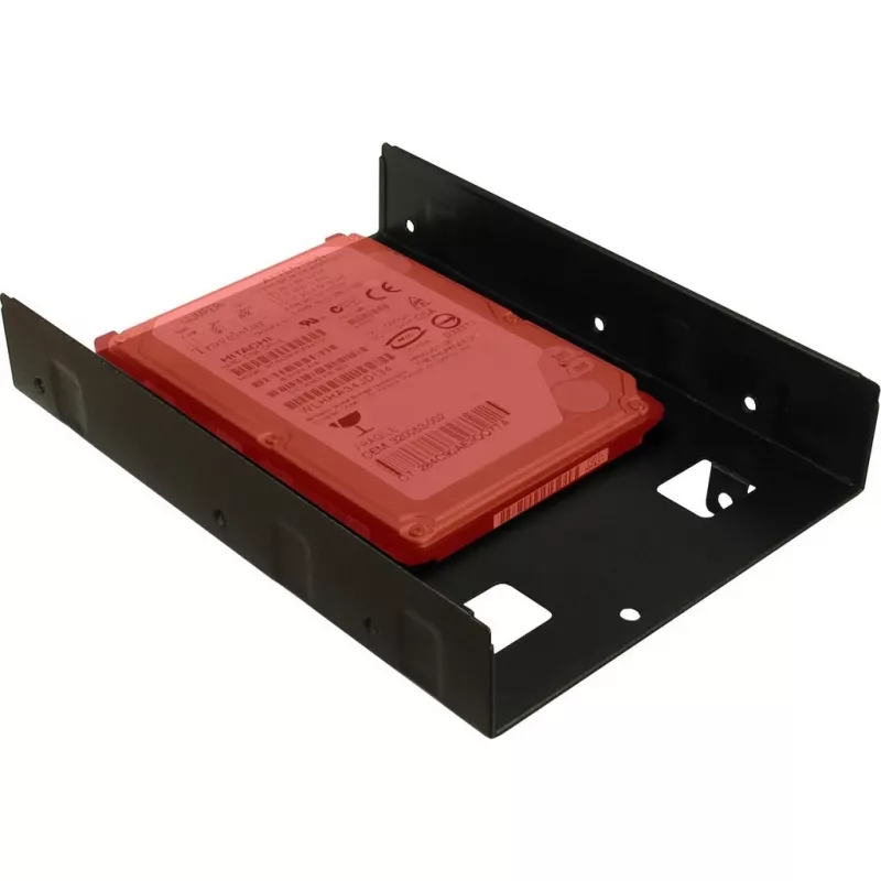 Priekšējā paneļa rāmis Inter-Tech 88885232 diskdziņu nodalījuma panelis 2x 2,5 collas