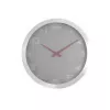 NeXtime pulkstenis 3019 Dots, Ø35 cm, sienas, pelēks
