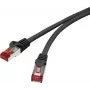 Renkforce RF-4965870 Ethernet komutācijas kabelis melns