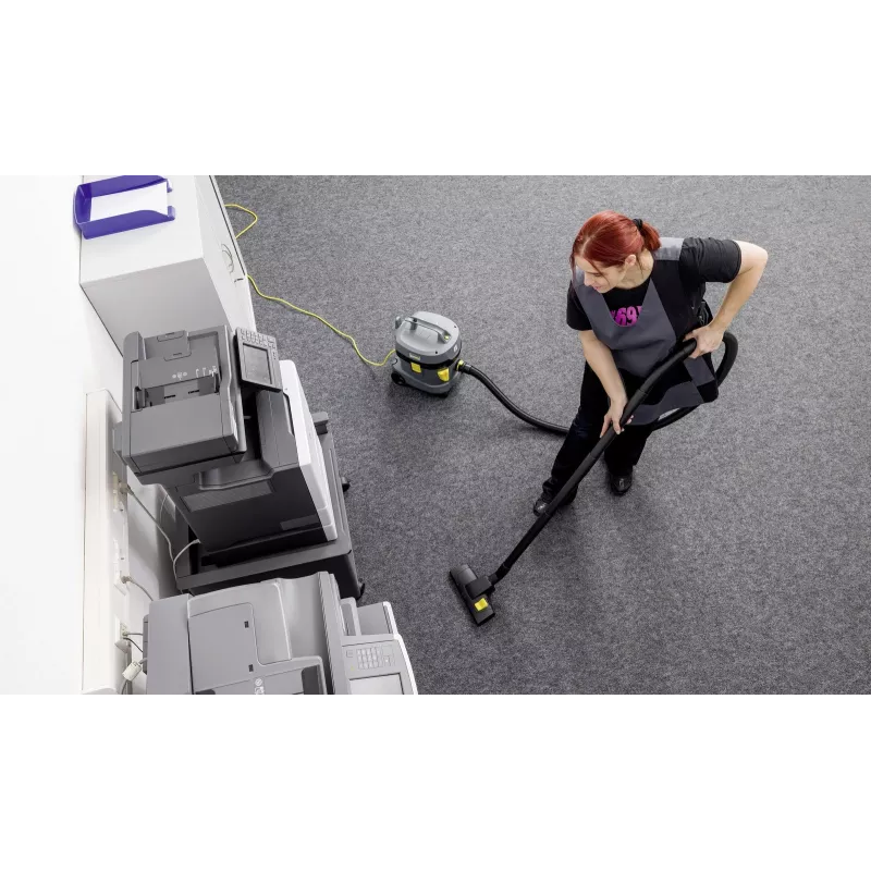 Mucas putekļsūcējs Karcher AG T 11/1 Classic — sausā putekļsūcējs, 11 L putekļu tvertne, 850 W, 23,5 kPa, 2 m šļūtene, teleskopiskā caurule