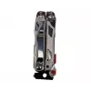 Multitool AZYMUT Giewon FS Fire Starter — daudzfunkciju rīks ar 19 instrumentiem, krama šķiltavu, svilpi un jostas maciņu (H2038A)