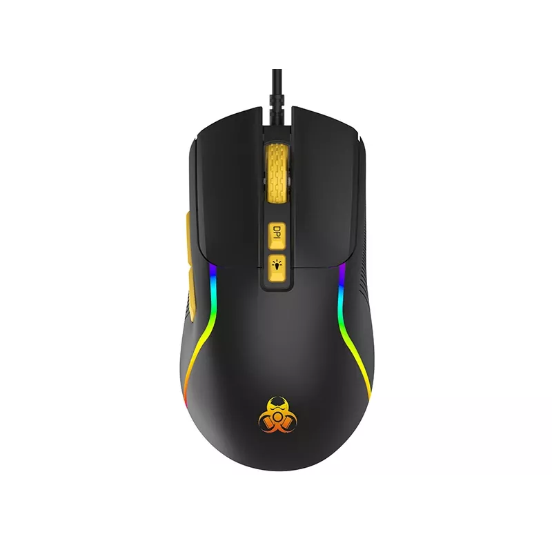 Tracer HORNET 87 tastatūra ar peli Gaming USB QWERTY angļu melna, dzeltena