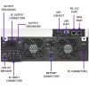 Qoltec, sprieguma pārveidotājs, hibrīda saules invertors Off-Grid 4kVA 4kW 120A MPPT LCD Wi-Fi BMS Sinus