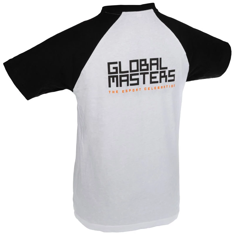 Global Masters T-krekls GM Logo - Balts (L)