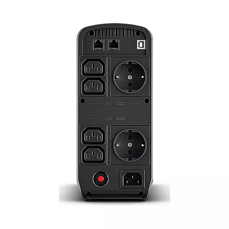 CyberPower CP900EIPFCLCD nepārtrauktās barošanas avots (UPS) Line-Interactive 0,9 kVA 540 W 6 maiņstrāvas kontaktligzdas