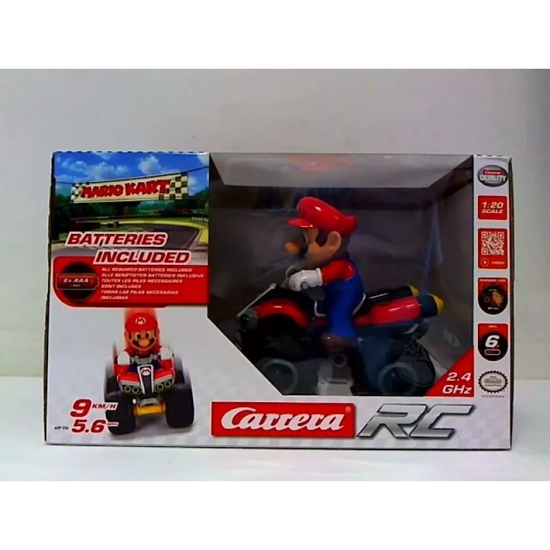 Carrera Mario radio vadāmais modelis kvadricikls Elektriskais dzinējs 1:20