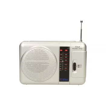 Portatīvais radio Eltra TOLA 3 Analog Sudraba