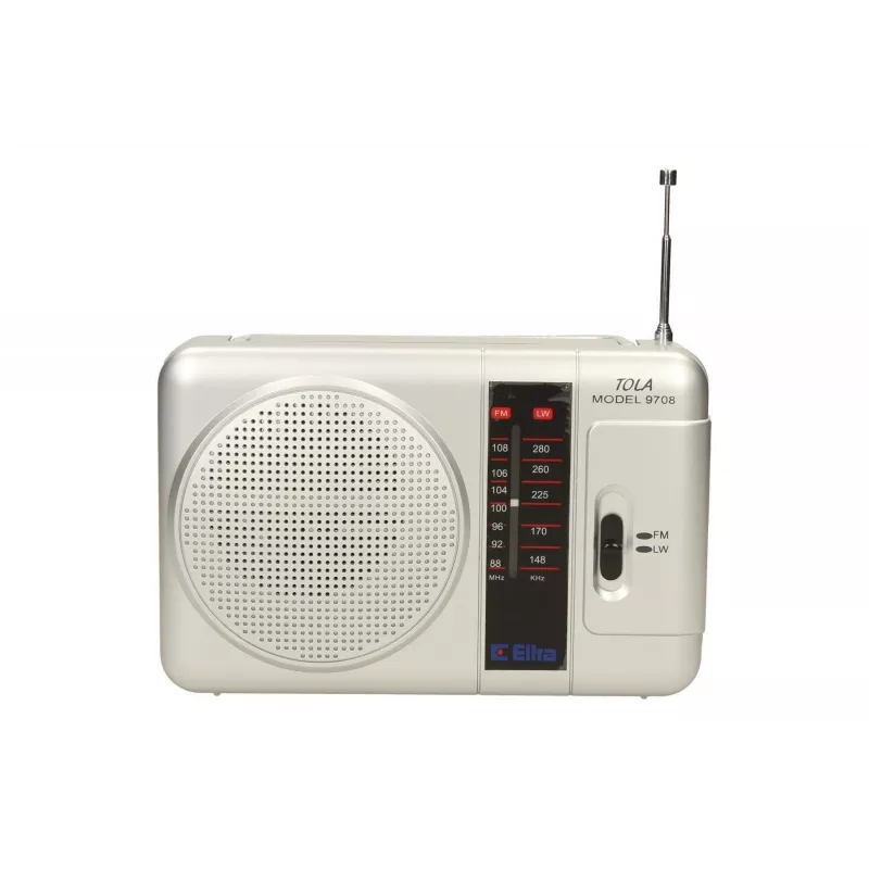 Portatīvais radio Eltra TOLA 3 Analog Sudraba