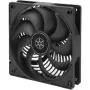 SilverStone SST-AP120I 120mm korpusa ventilators - melns