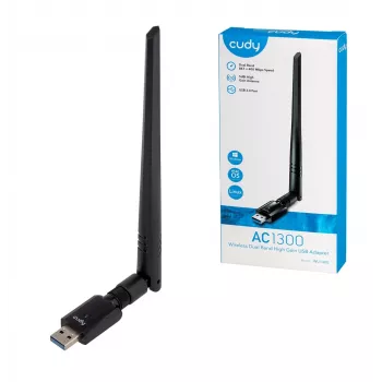 Tīkla karte Cudy WU1400 WLAN 867 Mbit/s USB Dual-band Wi-Fi 5