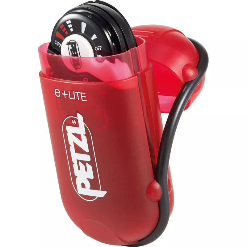 Galvas lukturītis Petzl e+LITE melns balts