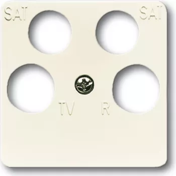 Busch-Jaeger 1753-0-8634. Produktfarbe: Elfenbein, Markenkompatibilität: Busch-Jaeger, Design: konventionell. Breite: 50 mm, Höhe: 50 mm (1753-0-8634)