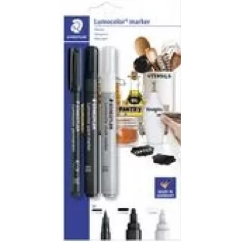 Marķieris Staedtler 60 BK-7, modelis 60 BK-7, melna tinte