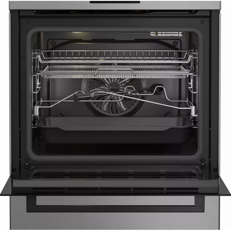 BEKO plīts | FBMA61330GXDT | Plīts virsmas tips Gāzes | Cepeškrāsns tips Elektriskā | Nerūsējošais tērauds | Platums 60 cm | Grilēšana | LED | Dziļums 60 cm | 72 L