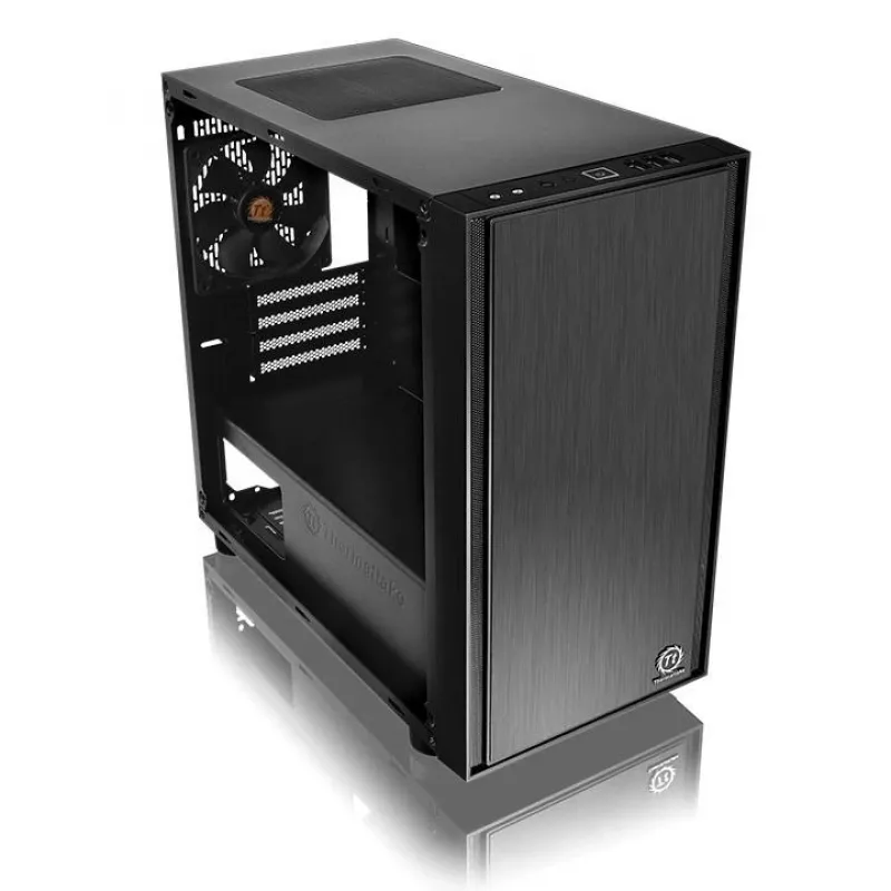 Thermaltake Versa H17 Micro Tower Melns