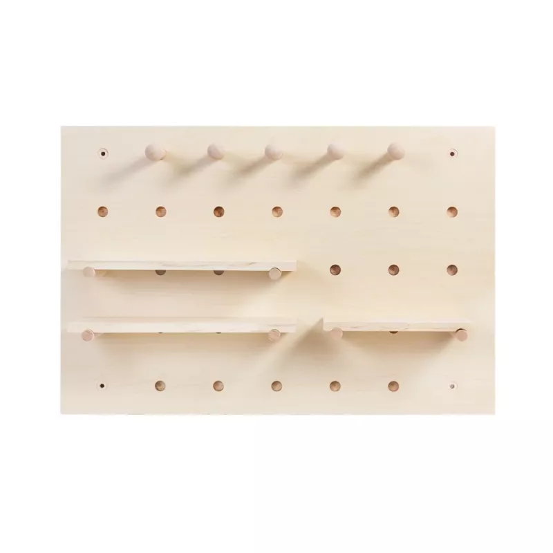 Maclean MC-130 WD koka dēlis-organizators, 40x60 cm, līdz 20 kg