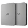 LaCie Mobile Drive Moon 4TB ārējais cietais disks, pārnēsājams, sudraba krāsā, USB-C 3.2, PC Mac, ar Adobe Creative Cloud, 3 gadu Rescue Services (STLP400040)