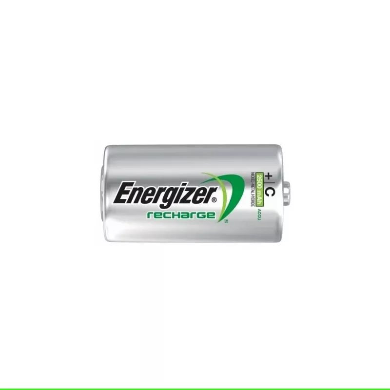 Energizer ACCU Power Plus NiMH uzlādējamās C baterijas, 2500mAh 2 iepakojumā