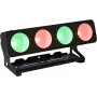 LED paneļu gaismeklis EUROLITE PMB-4 COB QCL 30W — COB 30 W jauda, QCL krāsu sajaukšana