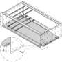 SCHROFF MONTĀŽAS PLĀKSNE 160D 84HP - Statīva piederums (34562748)