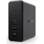 Lenovo X9 Charging GaN Dock, vadu, USB 3.2 Gen 2 (3.1 Gen 2) Type-C, pelēks