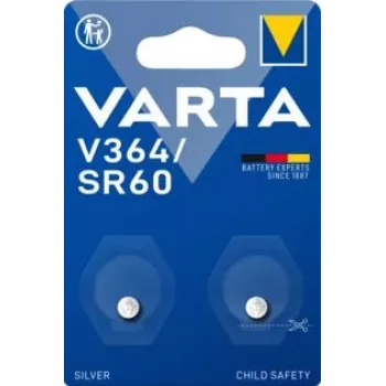 Vienreizlietojamā baterija Varta V364 SR60 2,15 mm 6,8 mm 0,31 g