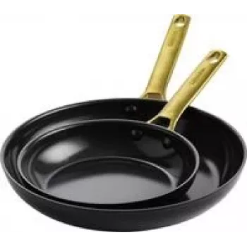 GreenPan Padova Reserve 2-daļīgs cepamās pannas komplekts 20+26cm Melns (CC008480-001)