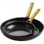 GreenPan Padova Reserve 2-daļīgs cepamās pannas komplekts 20+26cm Melns (CC008480-001)
